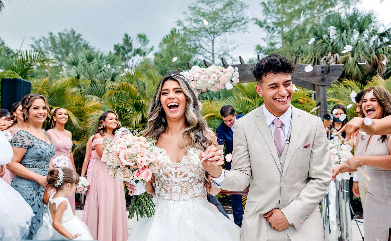 O casamento de Ana Caroline de Andrade, na Flórida, nos EUA, foi o primeiro trabalho de Thuanni no exterior