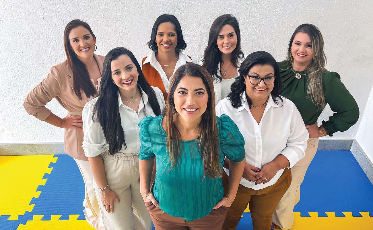 Grupo de Nutricionistas e terapeutas do Núcleo Cinthia Melo Espaço Nutridisciplinar focado em TEA