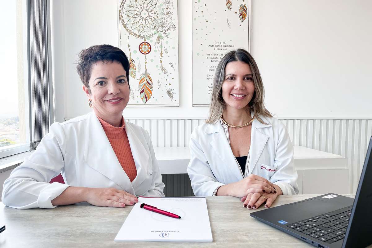 Dra. Liza Negreiros e a Dra. Clarissa Osório são endocrinologistas especializadas e destacam o elevado número de casos de diabetes infantil na população