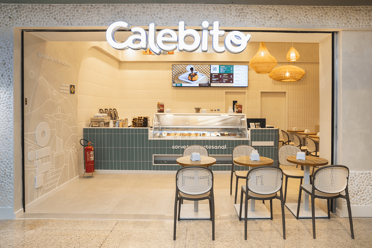 A calebito chegou na cidade maravilhosa. As primeiras lojas no Rio de Janeiro foram inauguradas este ano. Acima, a loja de Botafogo