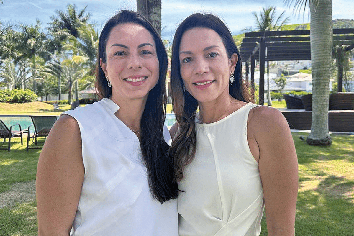 As irmãs Juliana e Marcela Borges administram o Village Sana, empreendimento da sociedade do pai delas Marcelo Falles com Darvin Grativol