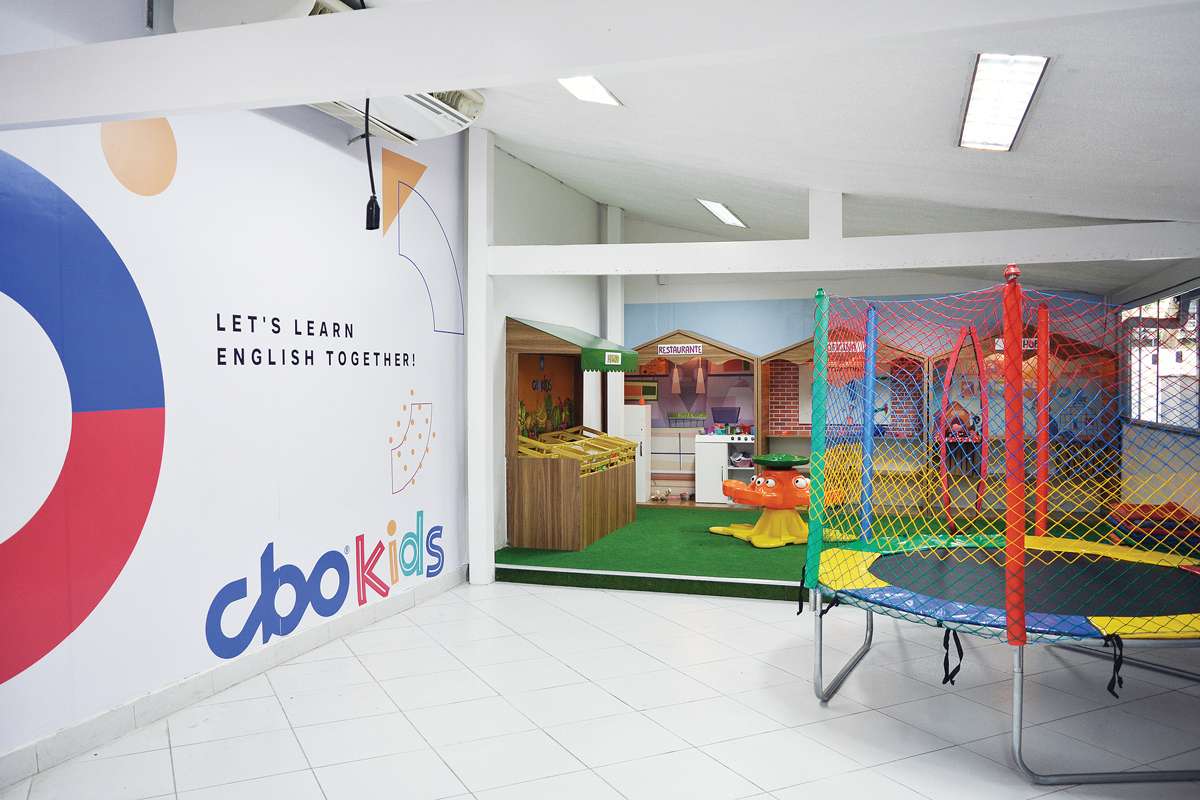 A Unidade Centro atende do Ensino Infantil - CBOKids até 8º Ano, com toda s infraestrutura pensada para atender ás necessidades dos pequenos. (Foto Alle Tavares)