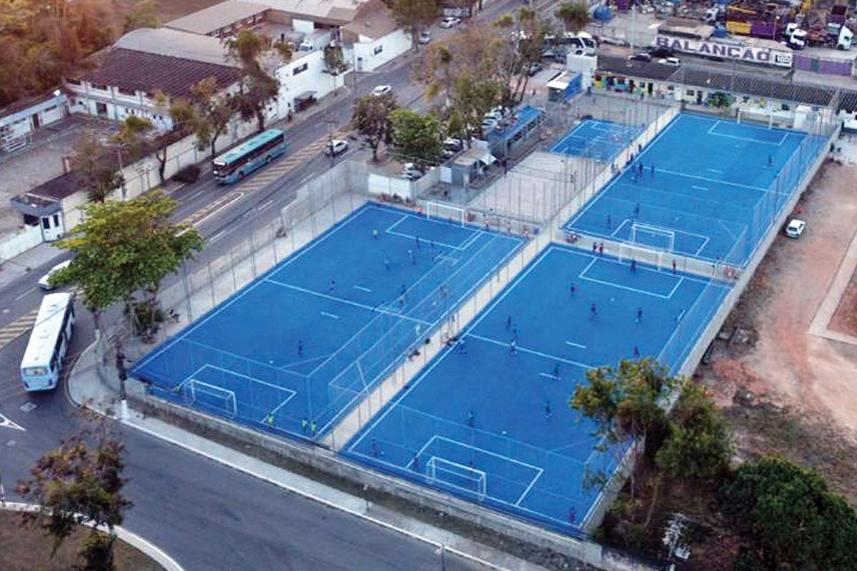 A nova sede do CFE possui 5.000m², com cinco quadras esportivas, e também o espaço multiuso para eventos. (Foto arquivo CFE)