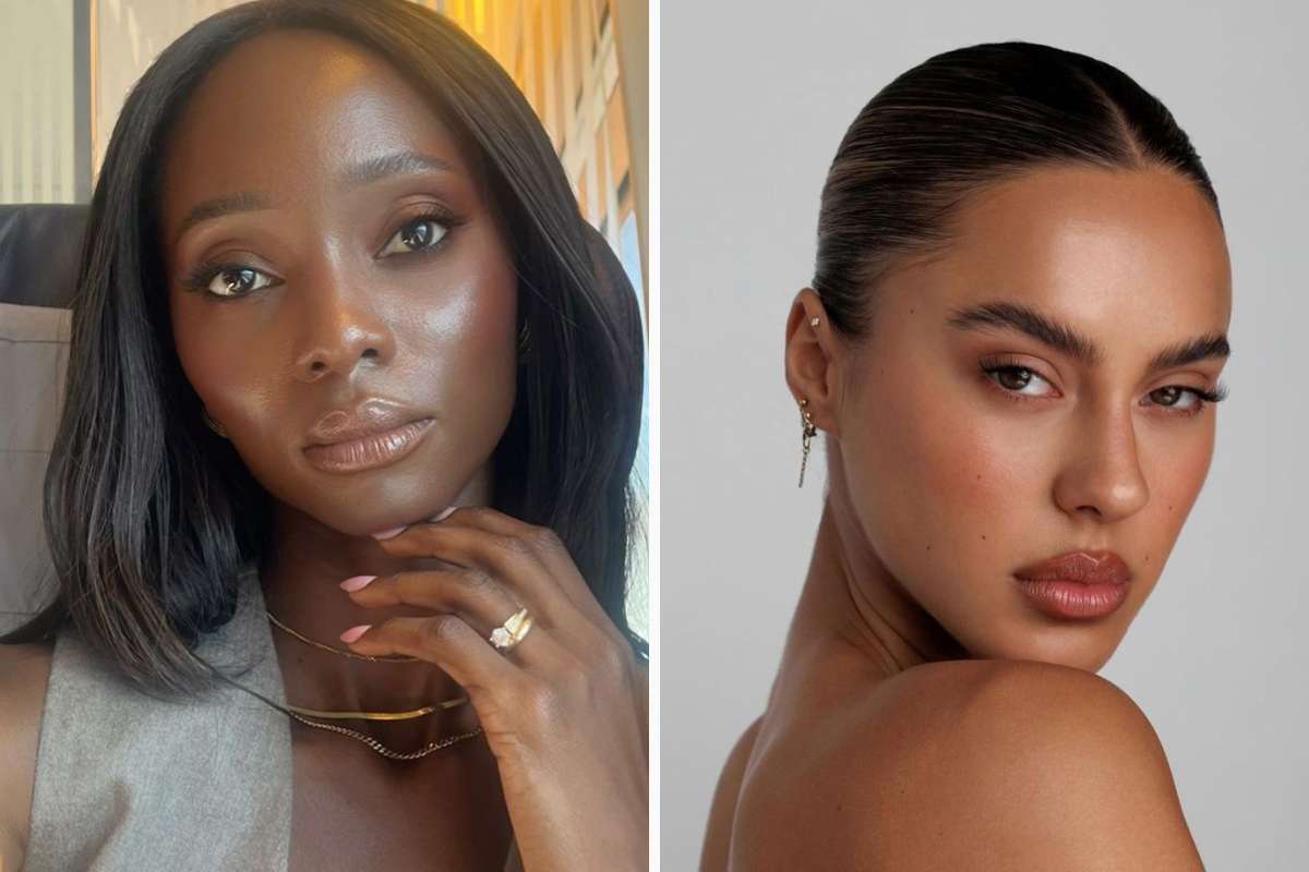 Make clean, onde o foco é a skincare e cabelo fácil de produzir são as estrelas desse estilo que veio para ficar. Imagem: Pinterest