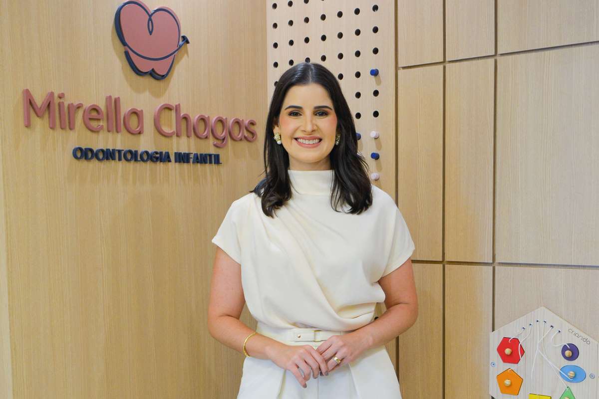 Dra. Mirella Chagas é odontopediatra e ortodontista e acaba de inaugurar seu novo consultório, oferecendo mais conforto e comodidade aos pacientes. (Foto Alle Tavares)