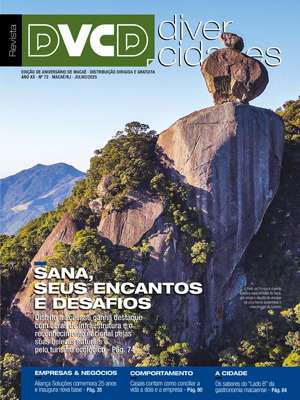 Capa da Revista Divercidades Macaé de julho de 2025