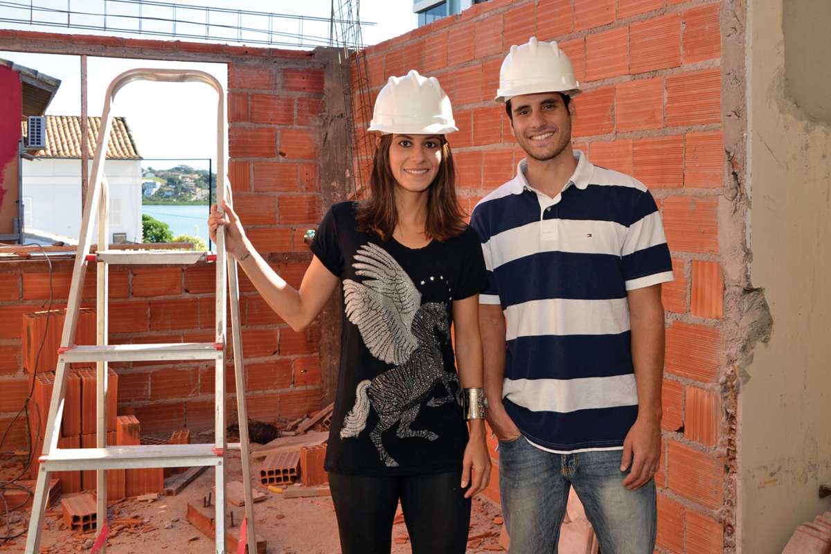 Carla e Eduardo em 2016 quando chegaram em Macaé. (Foto Alle Tavares)