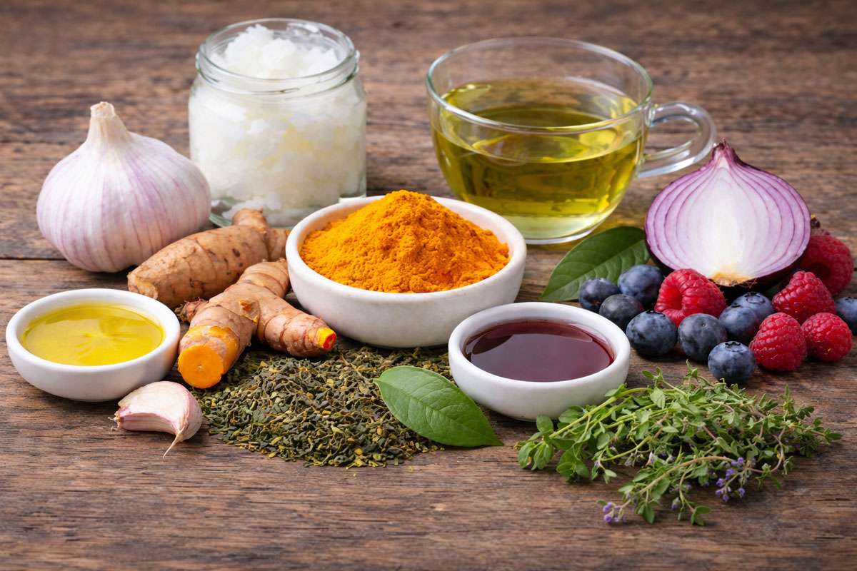 Imagem: Alimentos que favorecem o tratamento da candidíase