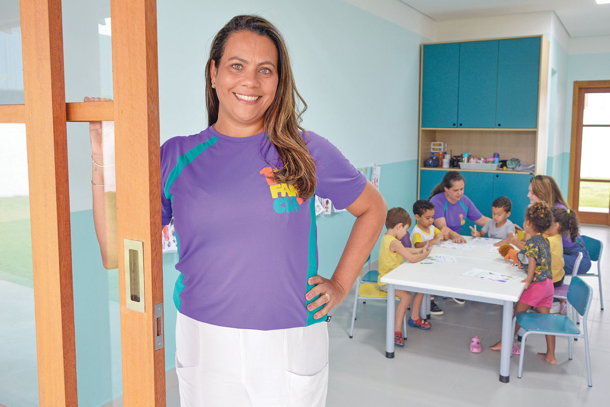 Jamilly Tedesco é neuropsicopedagoga e Coordenadora Pedagógica das duas unidades da Creche 1ª Infância. (Foto Alle Tavares)