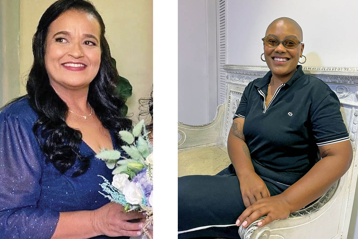 Marinete Muniz Oliveira fez ultrassom de mama com a Dra. Camila, quando descobriu um nódulo de 1,9cm. (foto arquivo) | A cantora Kynnie Williams faz ultrassom de mama com a Dra. Camila há cerca de 2 anos. Foto Alle Tavares)