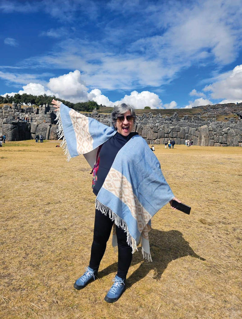 Deise Frota fez uma viagem ao Peru com o Portal Ciranda das Estações e diz que o que ela viveu lá com Cléo reverbera até hoje