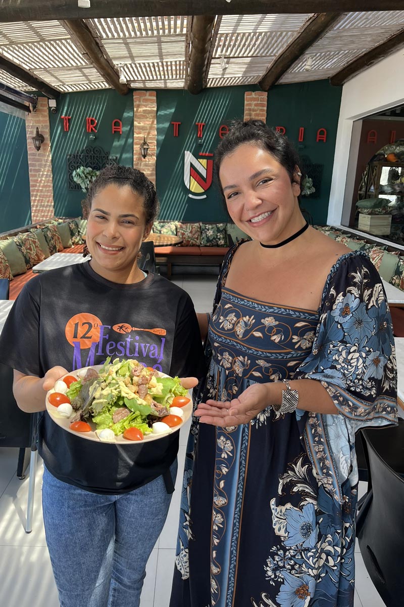 Para Poliana Neves, do restaurante Trattoria do Nutte, a parceria com o Da Horta é essencial, pois é uma preocupação a menos ao lidar com insumos de qualidade, visando o resultado final do que é servido ao cliente. (Foto Alle Tavares)