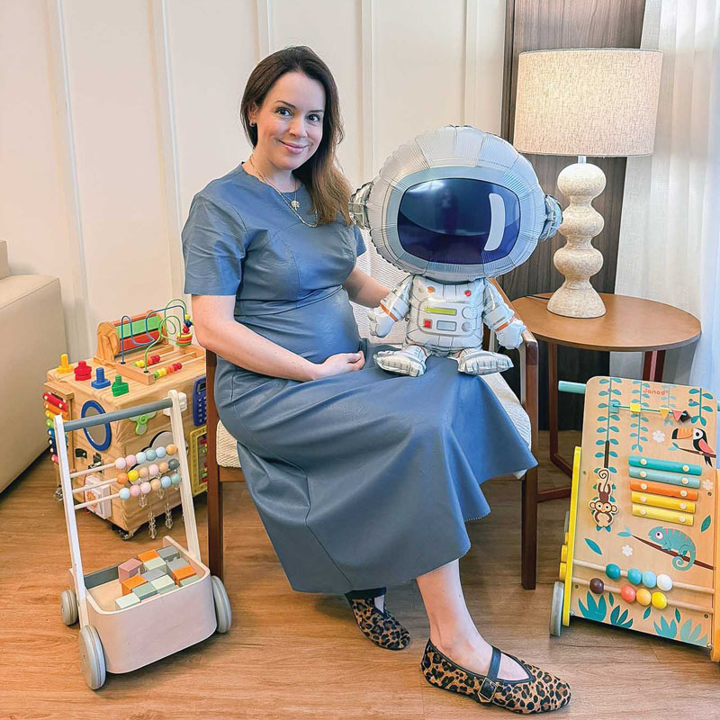 Isabel Tunas criou a Facilitoy em 2020, após ser mãe. Dois anos depois, sua empresa chamou a atenção da empresária Carol Paiffer, no Shark Tank, que virou sua sócia e, hoje, tem franquias em mais de 150 cidades do país e iniciou sua expansão para Orlando, nos EUA. (Foto Alle Tavares)