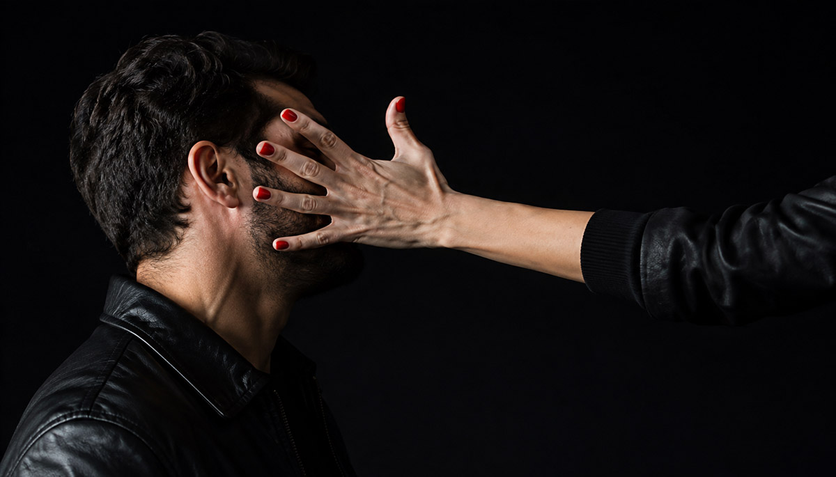 Homens também podem ser vítimas de violência doméstica. (Imagem Chat GBT)
