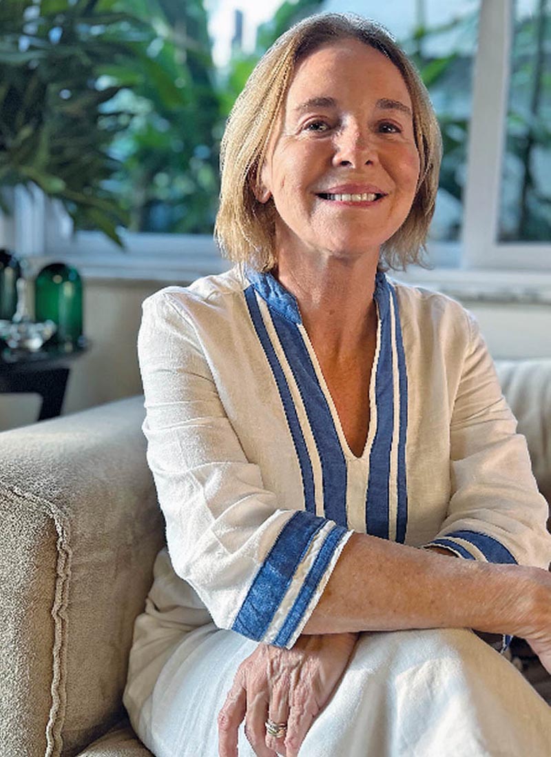 Para a paisagista Clarice Perrone, a iluminação é um recurso indispensável para valorizar os projetos paisagísticos. Ela conheceu a Luminárias da Cidade em um projeto na casa de Simone Machado. (Foto de arquivo)