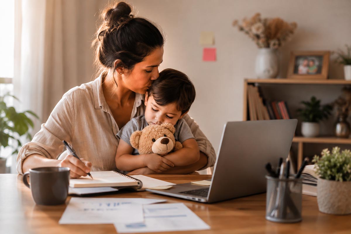 Administrar toda a rotina também representam encargos familiares, ainda que não apareçam em uma nota fiscal.