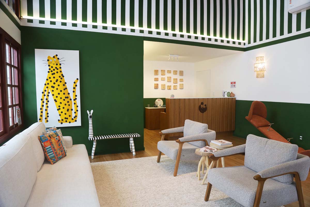 A casa, inaugurada em fevereiro deste ano, fica nos Cavaleiros e conta com quatro salas de atendimento e um espaço amplo voltado para cursos e encontros. (Foto Alle Tavares)