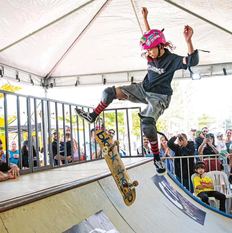 Os ótimos resultados conquistados por Vivi Radical a levaram à liderança do ranking estadual e à disputa por umavaga no Campeonato Brasileiro de Street.